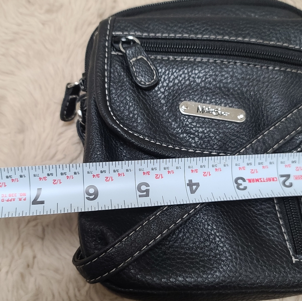 MultiSac Mini Everest Black Crossbody Bag - Picture 5 of 10